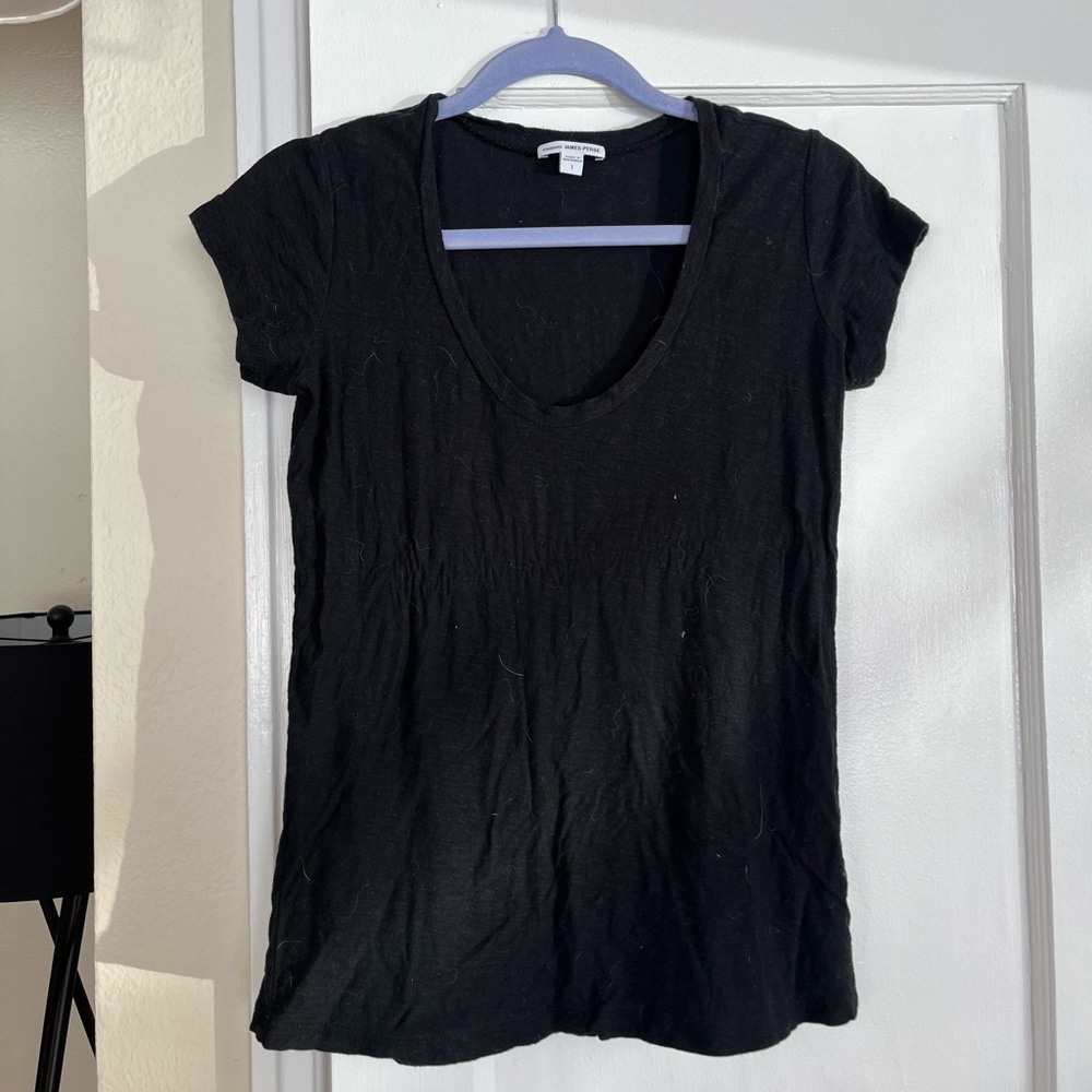 James Perse Black Tee Shirt